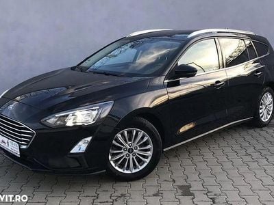 Culoarenegru Utilizat 2020 Ford Focus Titanium X Break | 8.712 EUR (Preț bun)