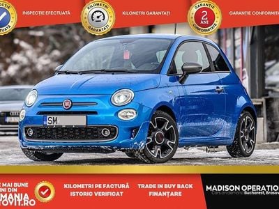Second-hand Fiat 500 70 CP (51 kW) 2017 Culoarealbastru Hatchback