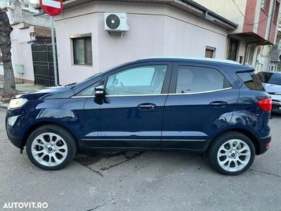 Culoarealbastru Utilizat 2020 Ford Ecosport Titanium SUV | 10.750 EUR (Preț OK)