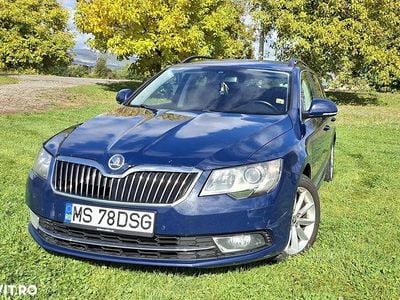 Culoarealbastru Second-hand 2014 Skoda Superb Ambition Break | 6.099 EUR (Preț bun)