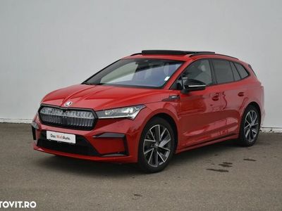Rosu Utilizat 2023 Skoda Enyaq iV SUV | 39.900 EUR (Scump)