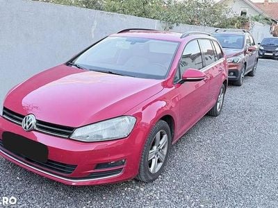Second-hand VW Golf VII Highline 150 CP (110 kW) 2014 Culoarerosu Break