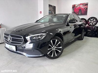 Second-hand Mercedes E300 Avantgarde 306 CP (225 kW) 2021 Culoarenegru Berlinǎ