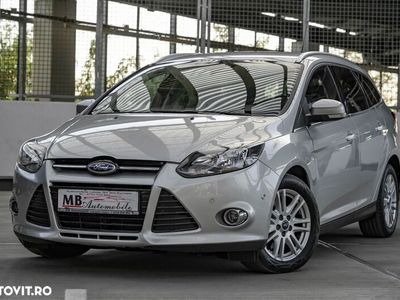 Second-hand Ford Focus Titanium 140 CP (102 kW) 2014 Argint Break