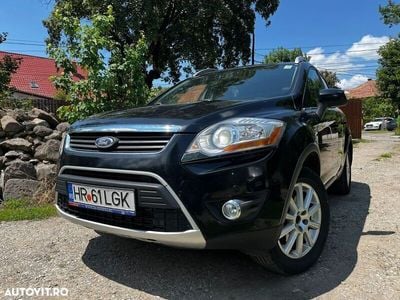Second-hand Ford Kuga Titanium 136 CP (100 kW) 2010 Negru SUV