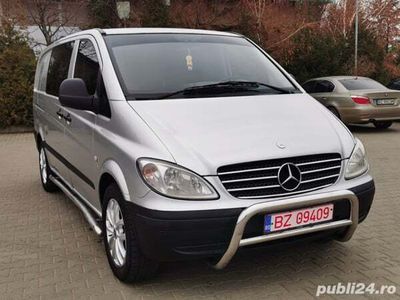 second-hand Mercedes Vito mixt 2.2 cdi 111cp 6+1 trp an 2005 recent adus nr valabile 27.04.2024 fiscal acte vlb