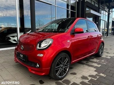 Second-hand Smart ForFour Brabus 90 CP (66 kW) 2019 Culoarerosu Hatchback