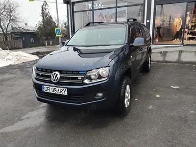 Second-hand VW Amarok 165 CP (121 kW) 2014 Albastru Pickup