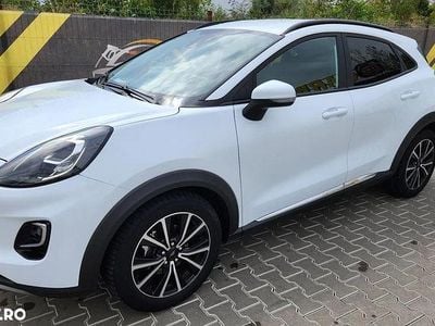 Second-hand Ford Puma Titanium 125 CP (91 kW) 2022 Culoarealb SUV