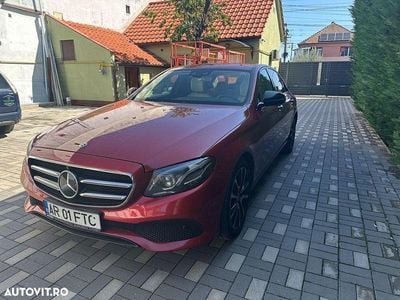 Second-hand Mercedes E350 Avantgarde 258 CP (189 kW) 2017 Culoarerosu Berlinǎ