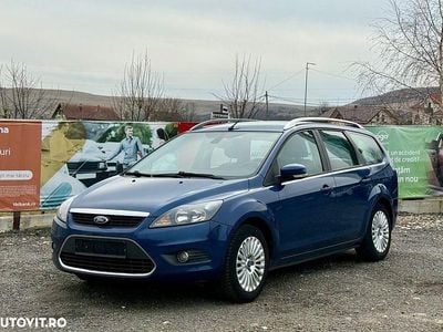 Second-hand Ford Focus Titanium 100 CP (73 kW) 2008 Culoarealbastru Break