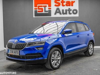 Second-hand Skoda Karoq Style 150 CP (110 kW) 2021 Culoarealbastru SUV