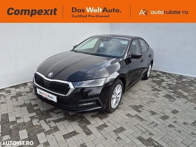 Negru Utilizat 2022 Skoda Octavia Ambition Berlinǎ | 22.590 EUR (Puțin scump)