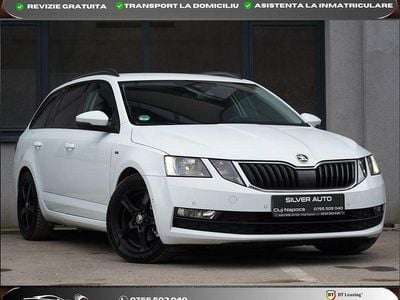 Second-hand Skoda Octavia Clever 150 CP (110 kW) 2018 Culoarealb Break