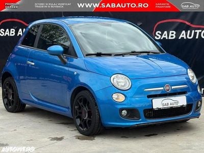 Second-hand Fiat 500C 105 CP (77 kW) 2014 Culoarealbastru Cabrio