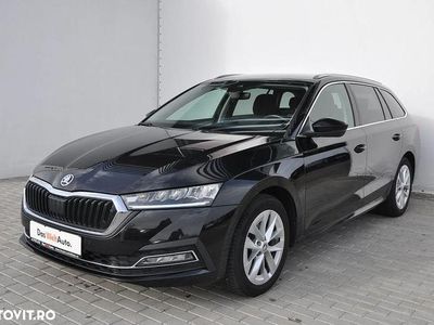 Second-hand Skoda Octavia Style 150 CP (110 kW) 2022 Negru  metalic  perleffect Break