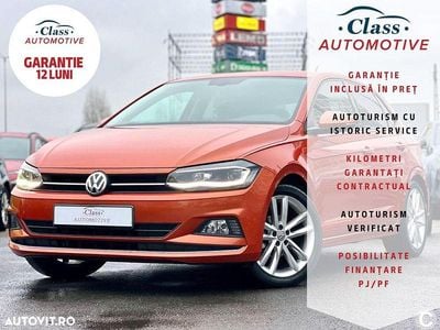 Second-hand VW Polo Style 95 CP (69 kW) 2018 Culoareportocaliu Hatchback