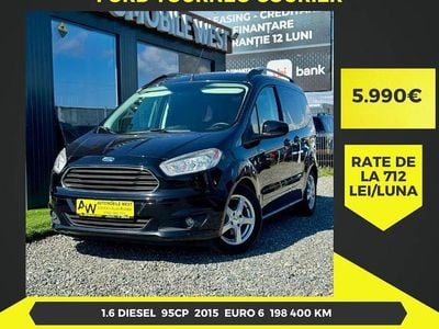 Culoarenegru Utilizat 2015 Ford Tourneo Courier Ambiente Monovolum | 5.990 EUR