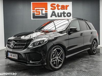 Second-hand Mercedes GLE500 333 CP (244 kW) 2016 Culoarenegru SUV