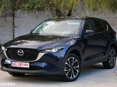 Second-hand Mazda CX-5 Exclusive-Line 184 CP (135 kW) 2022 Culoarealbastru SUV
