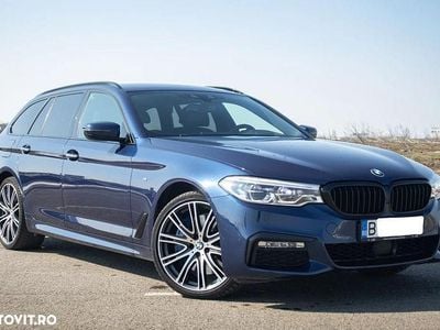 Second-hand BMW 540 Comfort Edition 340 CP (250 kW) 2018 Culoarealbastru Break