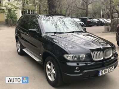 Second-hand BMW X5 218 CP (160 kW) 2007 Negru SUV