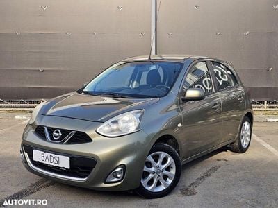 Second-hand Nissan Micra Acenta 80 CP (58 kW) 2014 Culoareverde Hatchback