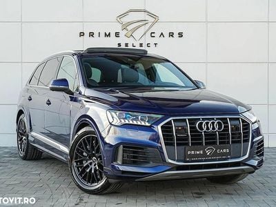 Culoarealbastru Utilizat 2021 Audi Q7 S-Line SUV | 59.943 EUR (Scump)