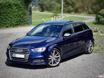 Second-hand Audi S3 Sportback Comfort 310 CP (228 kW) 2017 Albastru Hatchback