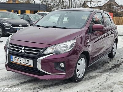 Second-hand Mitsubishi Space Star Invite 71 CP (52 kW) 2021 Culoarerosu Hatchback