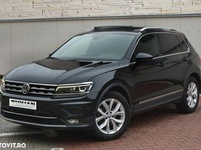 Second-hand VW Tiguan R-line 150 CP (110 kW) 2020 Culoarenegru SUV
