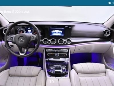 second-hand Mercedes E220 pachet AMG interior