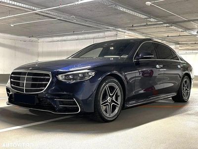 Second-hand Mercedes S580 510 CP (375 kW) 2022 Culoarealbastru Berlinǎ