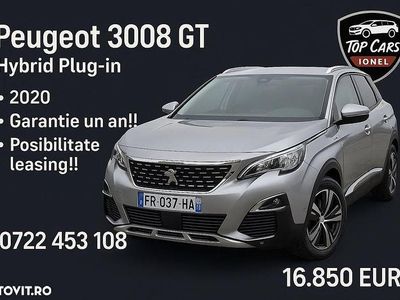 Culoareargint Utilizat 2020 Peugeot 3008 GT SUV | 16.890 EUR (Preț bun)