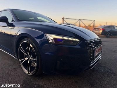 Second-hand Audi S5 Sportback Competition 341 CP (250 kW) 2021 Culoarealbastru Hatchback