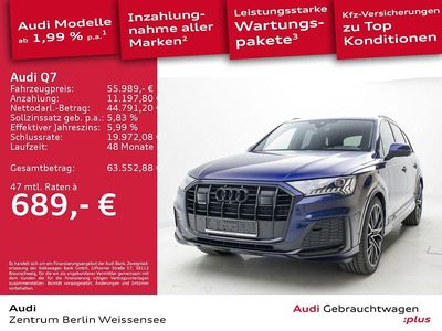 Utilizat 2021 Audi Q7 S-Line SUV | 60.630 EUR (Scump)
