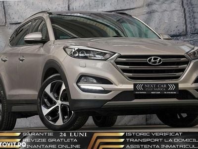 Second-hand Hyundai Tucson Premium 185 CP (136 kW) 2017 Culoaregalbeuriu SUV