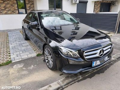 Second-hand Mercedes E200 184 CP (135 kW) 2017 Culoarenegru Hatchback
