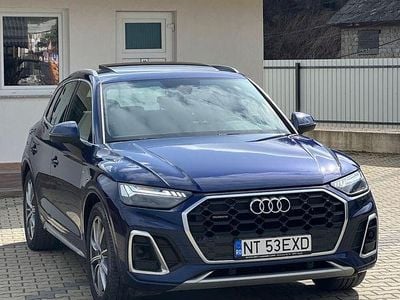 Second-hand Audi Q5 S-Line 204 CP (150 kW) 2021 Culoarealbastru SUV