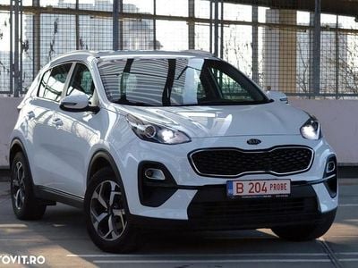 Second-hand Kia Sportage Plus 136 CP (100 kW) 2021 Culoarealb SUV