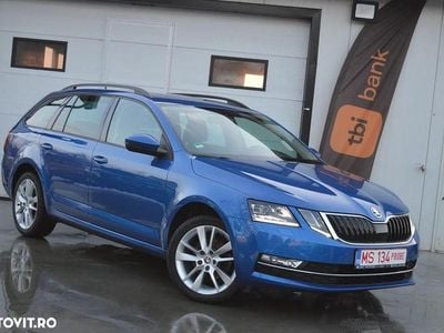 Second-hand Skoda Octavia Style 150 CP (110 kW) 2018 Culoarealbastru Break