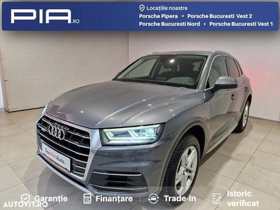 Second-hand Audi Q5 Design 190 CP (139 kW) 2017 Gri mediu  normal SUV