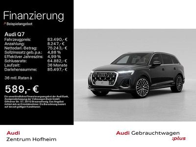 Negru Utilizat 2024 Audi Q7 S-Line SUV | 89.562 EUR