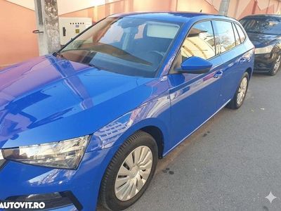 Second-hand Skoda Scala Ambition 150 CP (110 kW) 2021 Culoarealbastru Hatchback