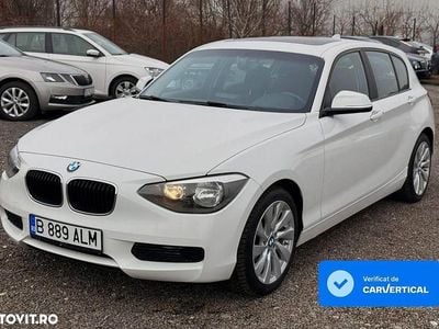 Second-hand BMW 114 102 CP (75 kW) 2012 Culoarealb Hatchback
