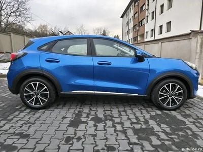 Second-hand Ford Puma Titanium 125 CP (91 kW) 2021 Albastru SUV