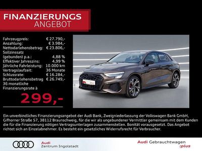 Utilizat 2022 Audi A3 Sportback e-tron S-Line Hatchback | 30.376 EUR (Preț OK)