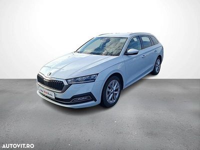 Second-hand Skoda Octavia Style 150 CP (110 kW) 2022 Culoarealb Break