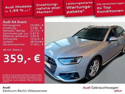Second-hand 2021 Audi A4 Break | 32.558 EUR