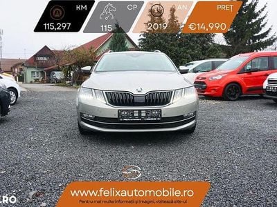 Second-hand Skoda Octavia Premium Edition 115 CP (84 kW) 2019 Culoaremaro Break